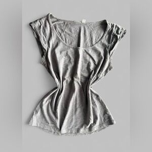 Esprit Light Gray Short Sleeve Top